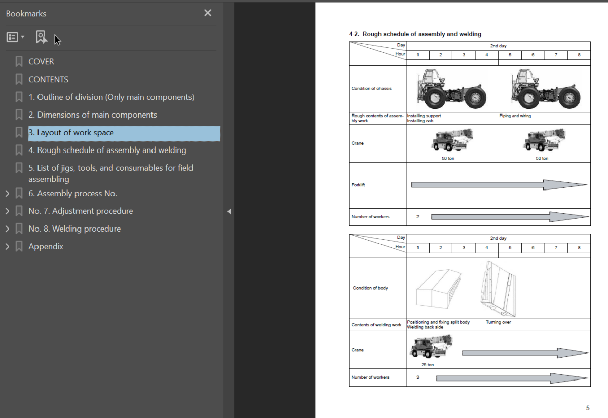 Komatsu HD785-7 Field Assembly Instruction (SERIAL NUMBERS 30001 and up)