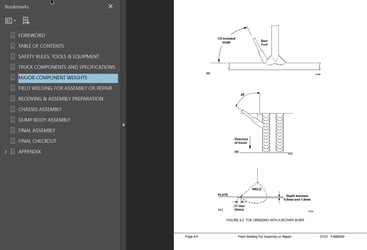 Komatsu 930E-5 (A40128 and up) Shop Manual