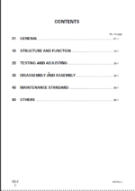 Komatsu HD785-5 (4001 and up) HD985-5 (1021 and up) (SEBM013912) Shop Manual