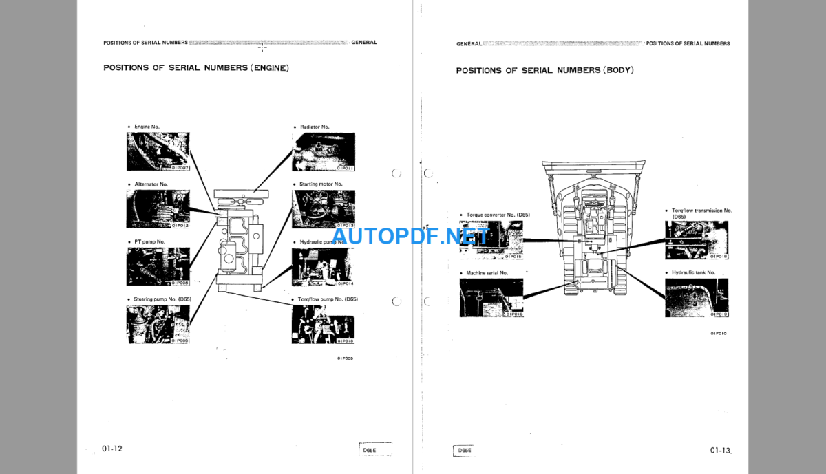 D65E-6 Shop Manual