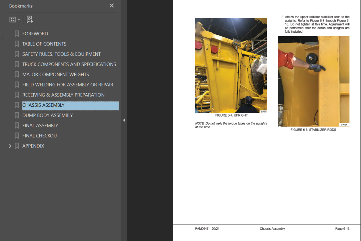 Komatsu 930E-5 (A40128 and up) Shop Manual