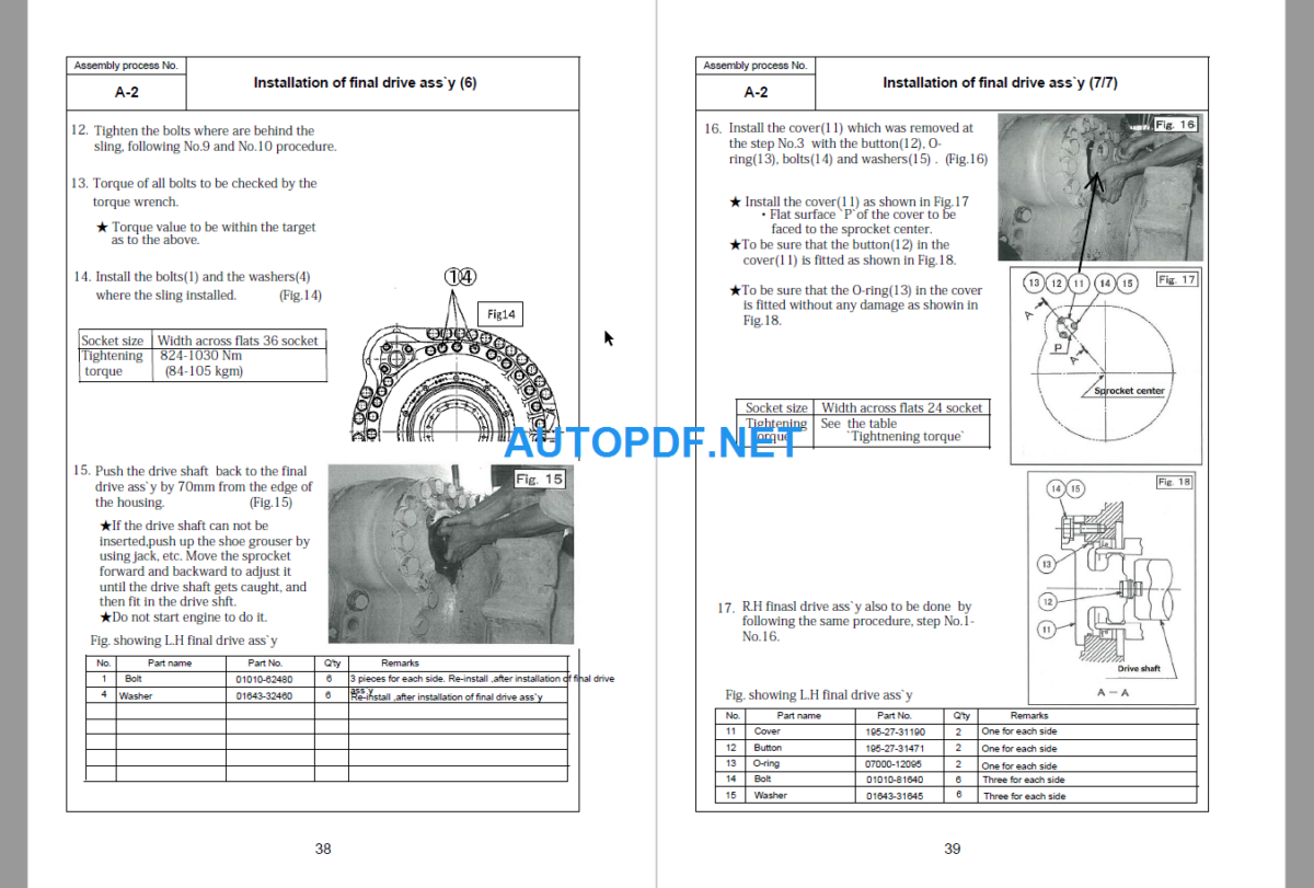 D375A-8E0 Field Assembly Instruction