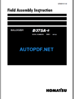 D375A-8 Field Assembly Instruction