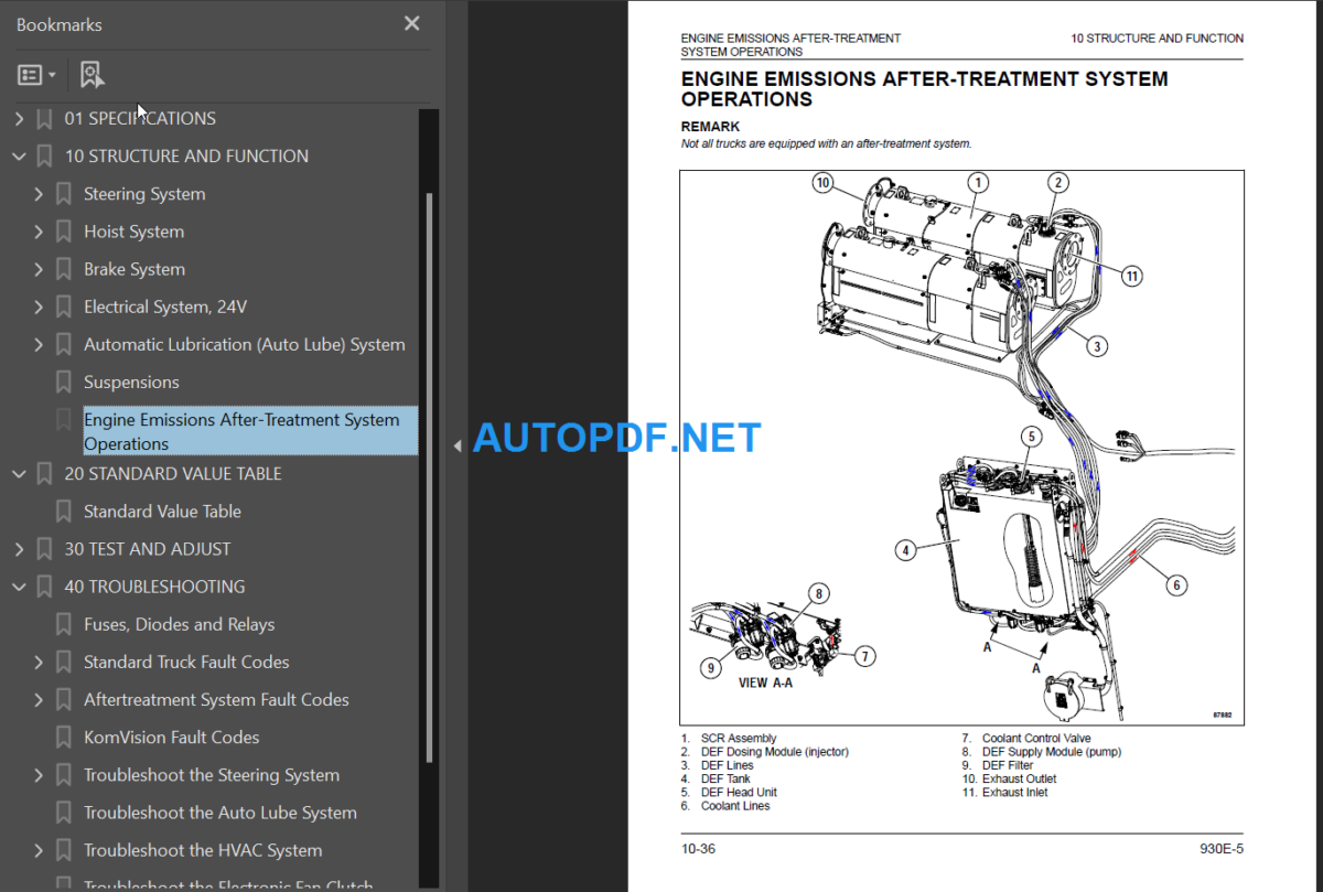 930E-5 (SN A40067-A40215) Shop Manual