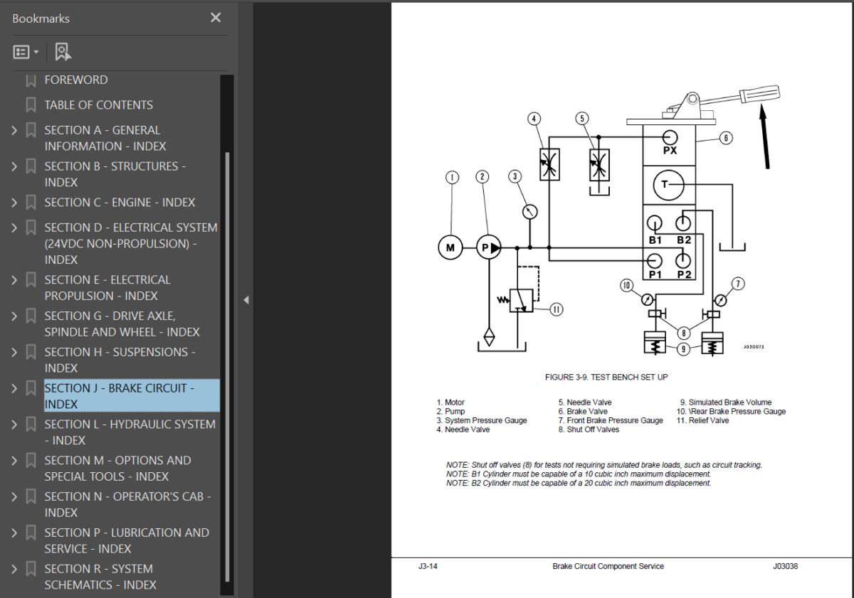 Komatsu 730E TROLLEY SN A30392 & A30393 Shop Manual