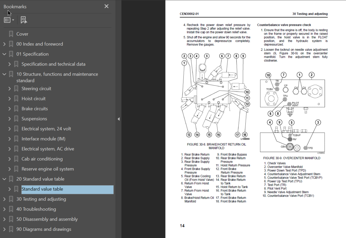 Komatsu 960E-1 (A30003-A30024) Shop Manual