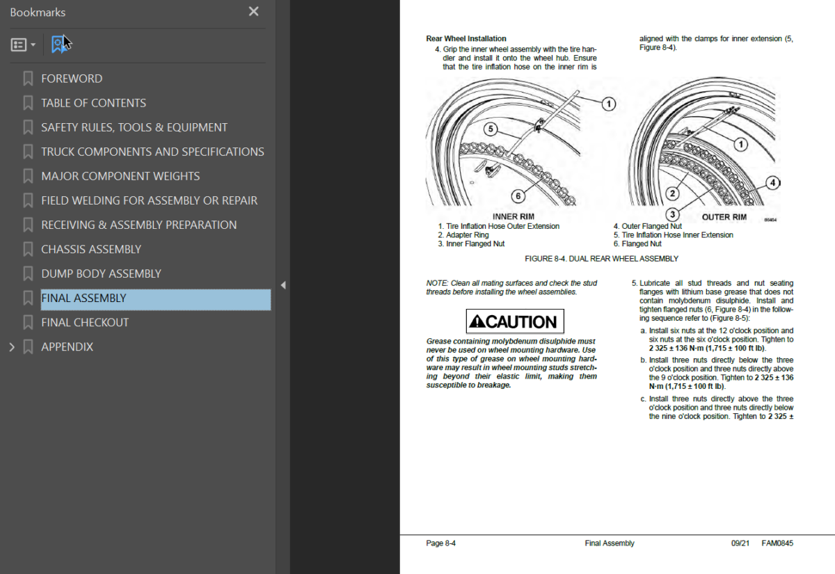 Komatsu 930E-5 (A40128 and up) Shop Manual