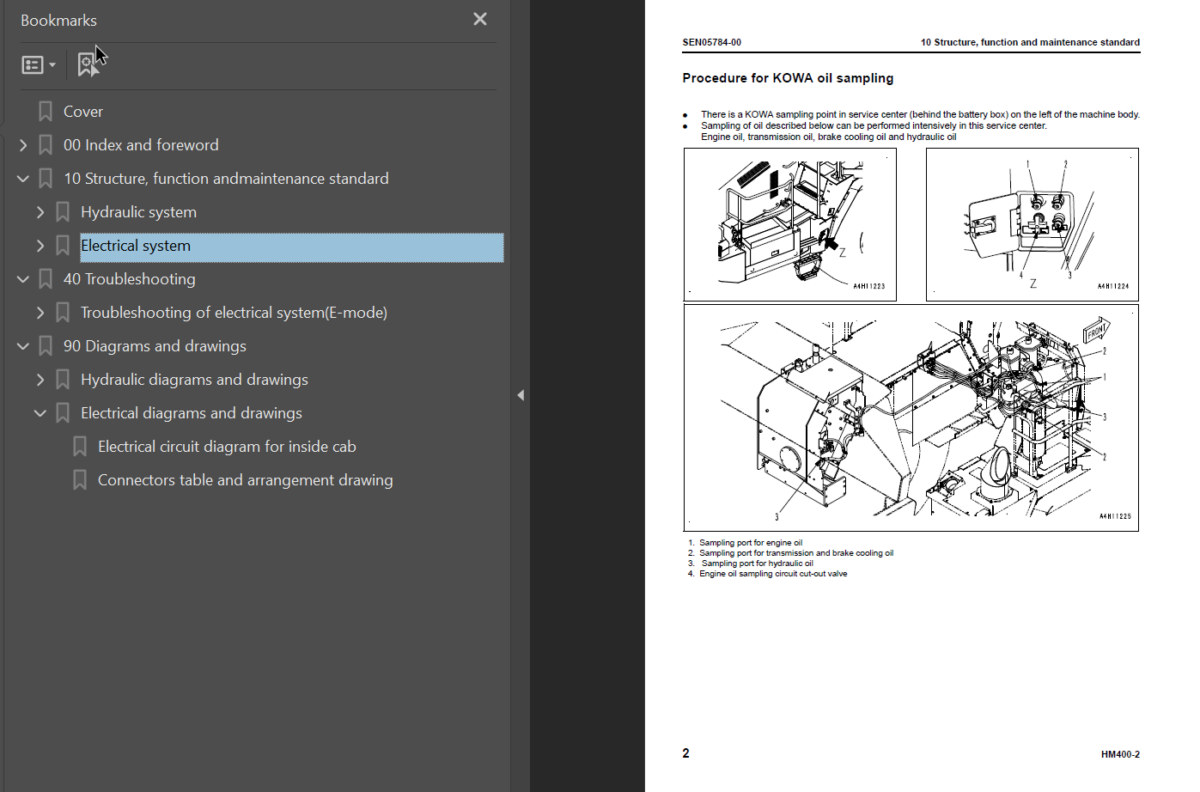 HM400-2 (2848 and up) Shop Manual