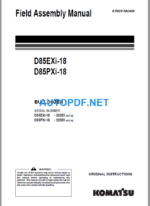 D85EXI-18 D85PXI-18 PCM Assembly Instructions