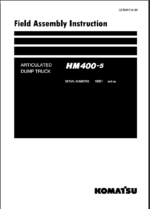 HM400-5 (10001 and up) Shop Manual