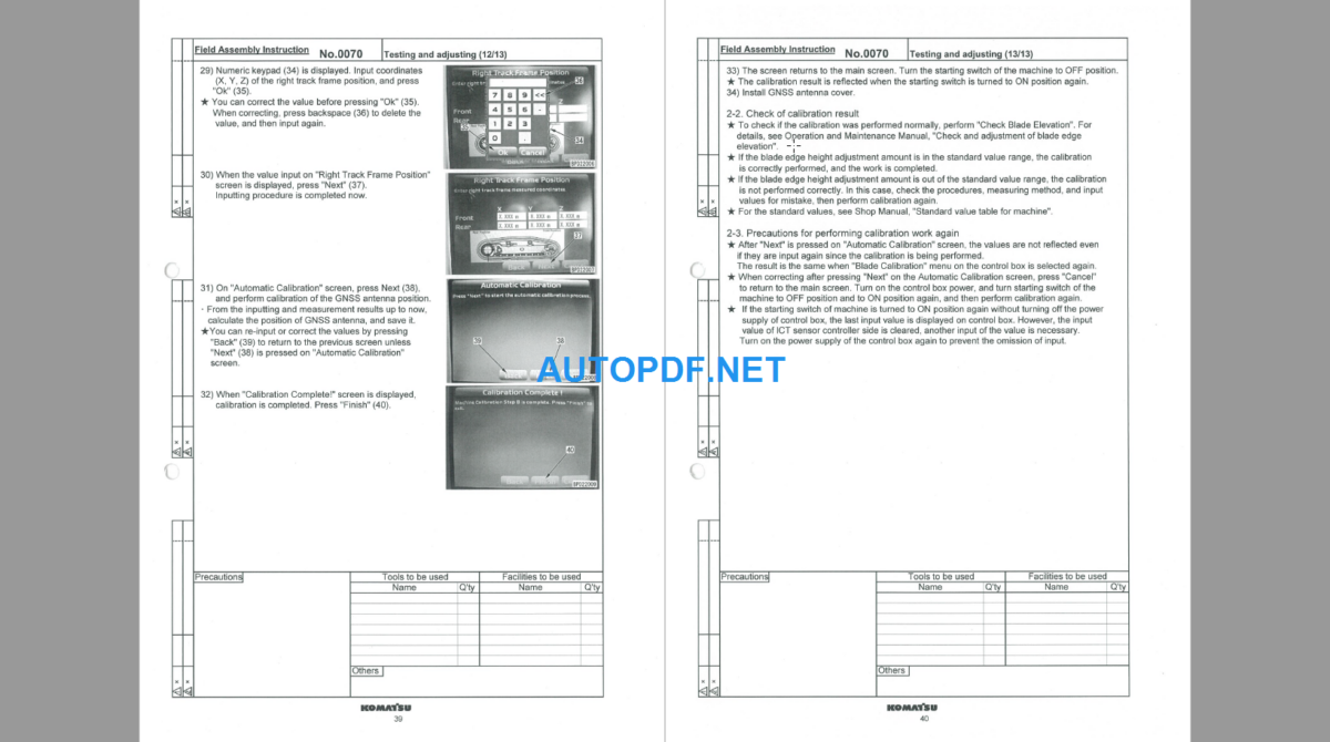 D85EXI-18 D85PXI-18 PCM Assembly Instructions