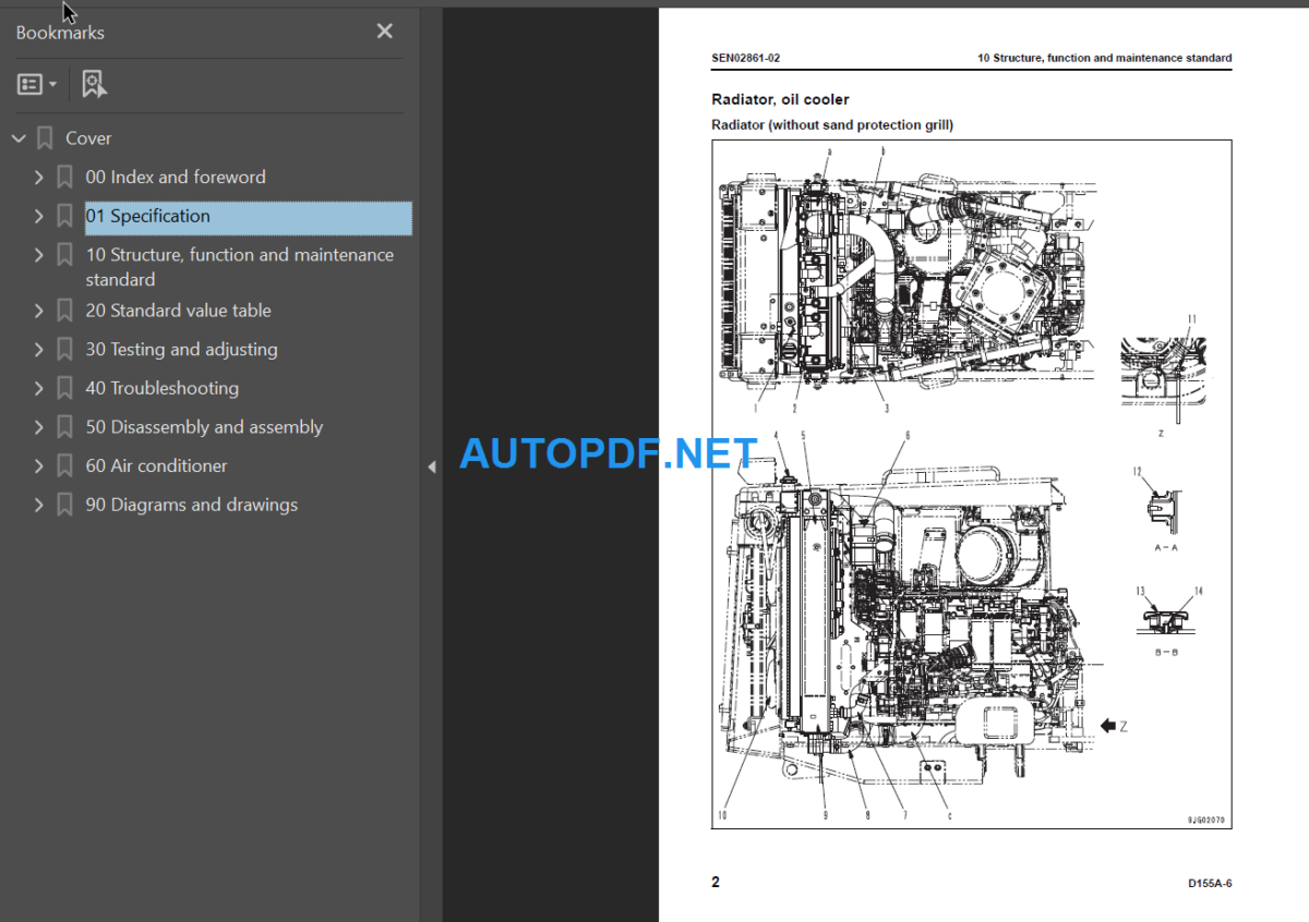 D155A-6 Shop Manual