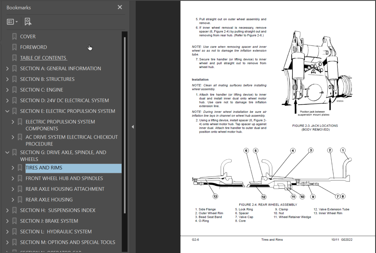 Komatsu 830E-1AC (A30141 - A30173) Shop Manual