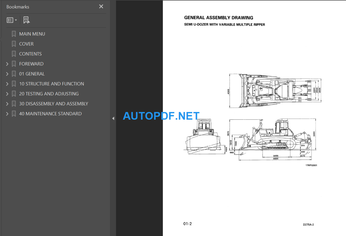 D275A-2 Shop Manual