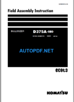 D375A-5E0 Field Assembly Instruction