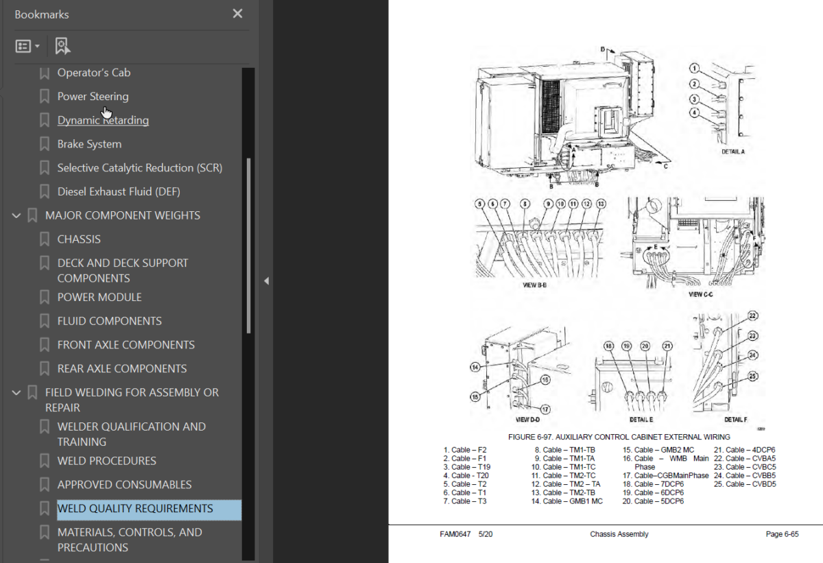 Komatsu 930E-5 Field Assembly Manual (A40006 - A40066)