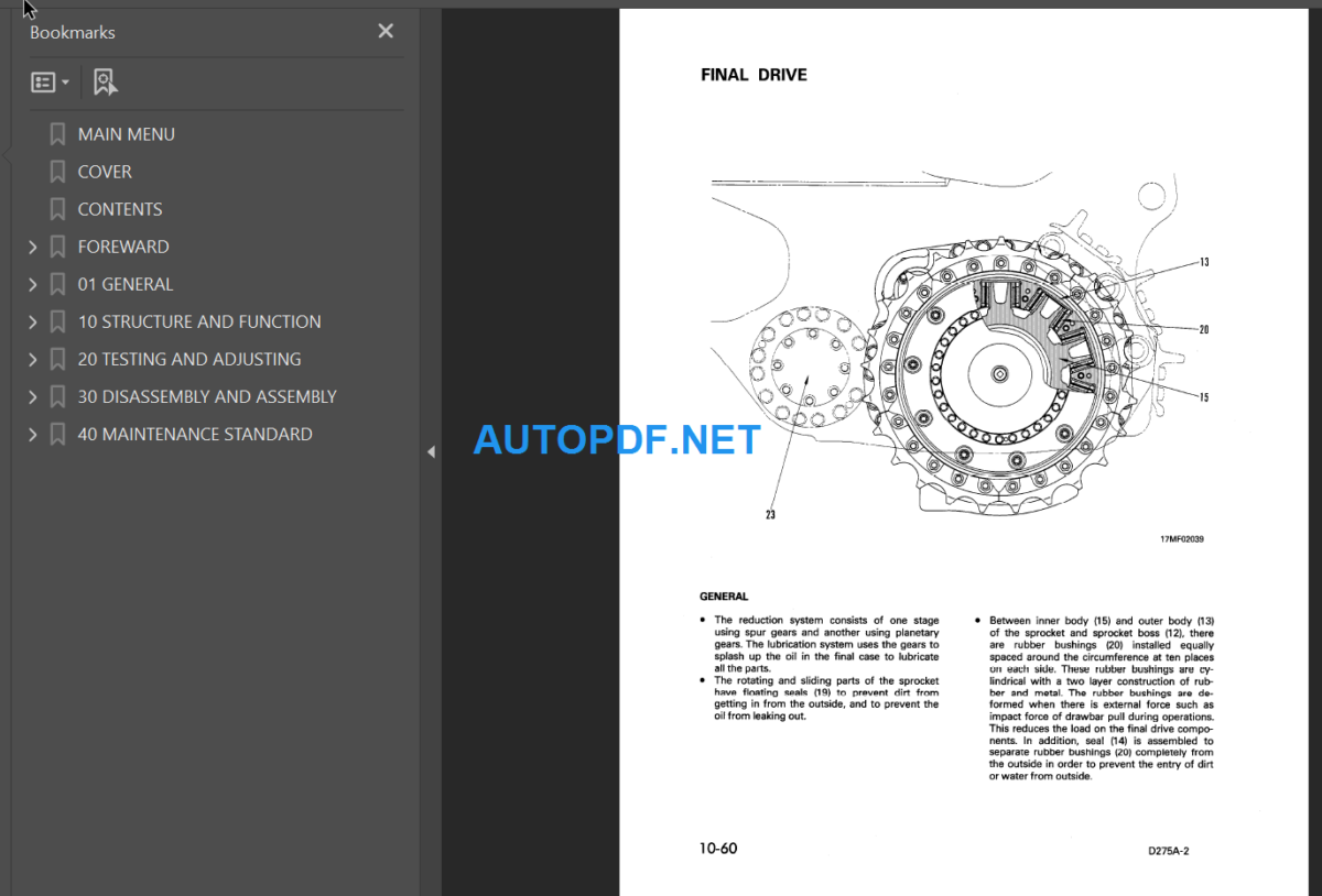 D275A-2 Shop Manual