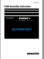 D155AX-8 Field Assembly Instruction