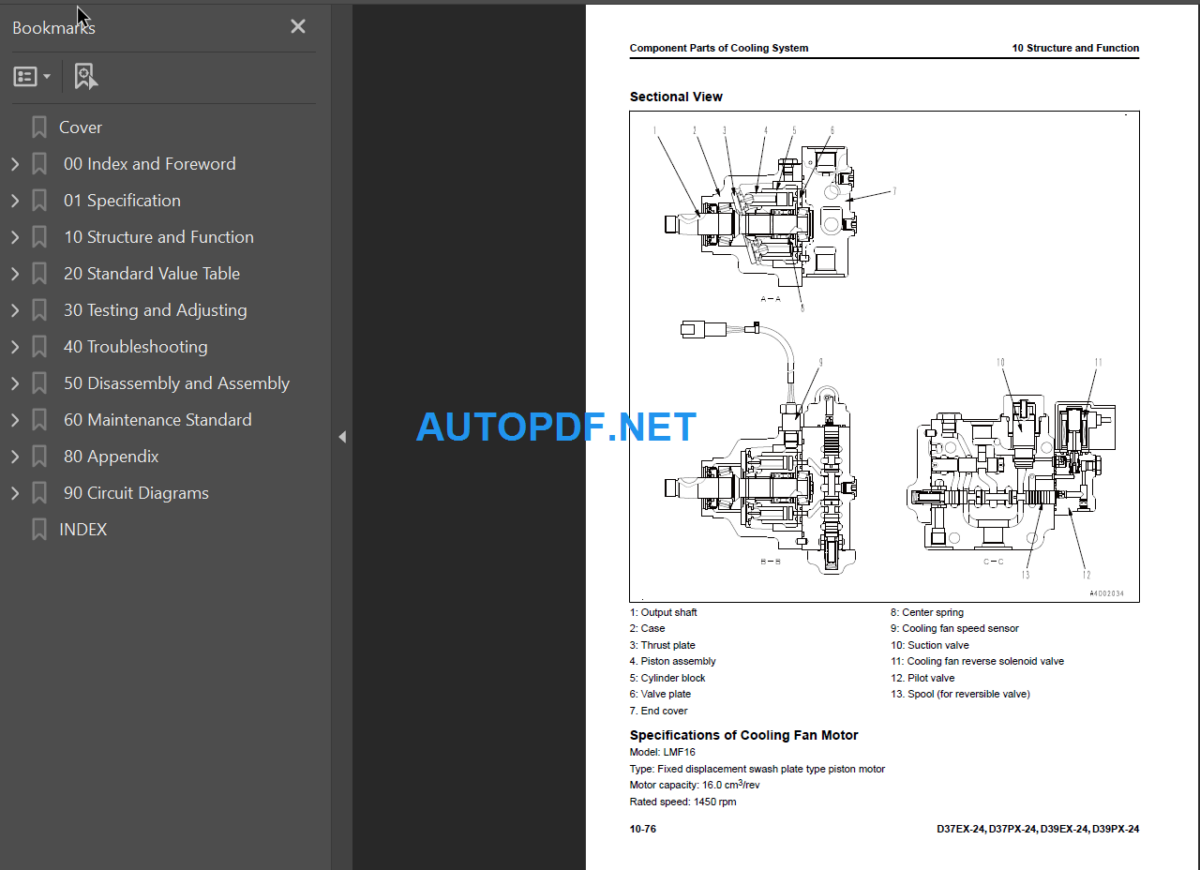 D37EX-24 D37PX-24 D39EX-24 D39PX-24 Shop Manual 