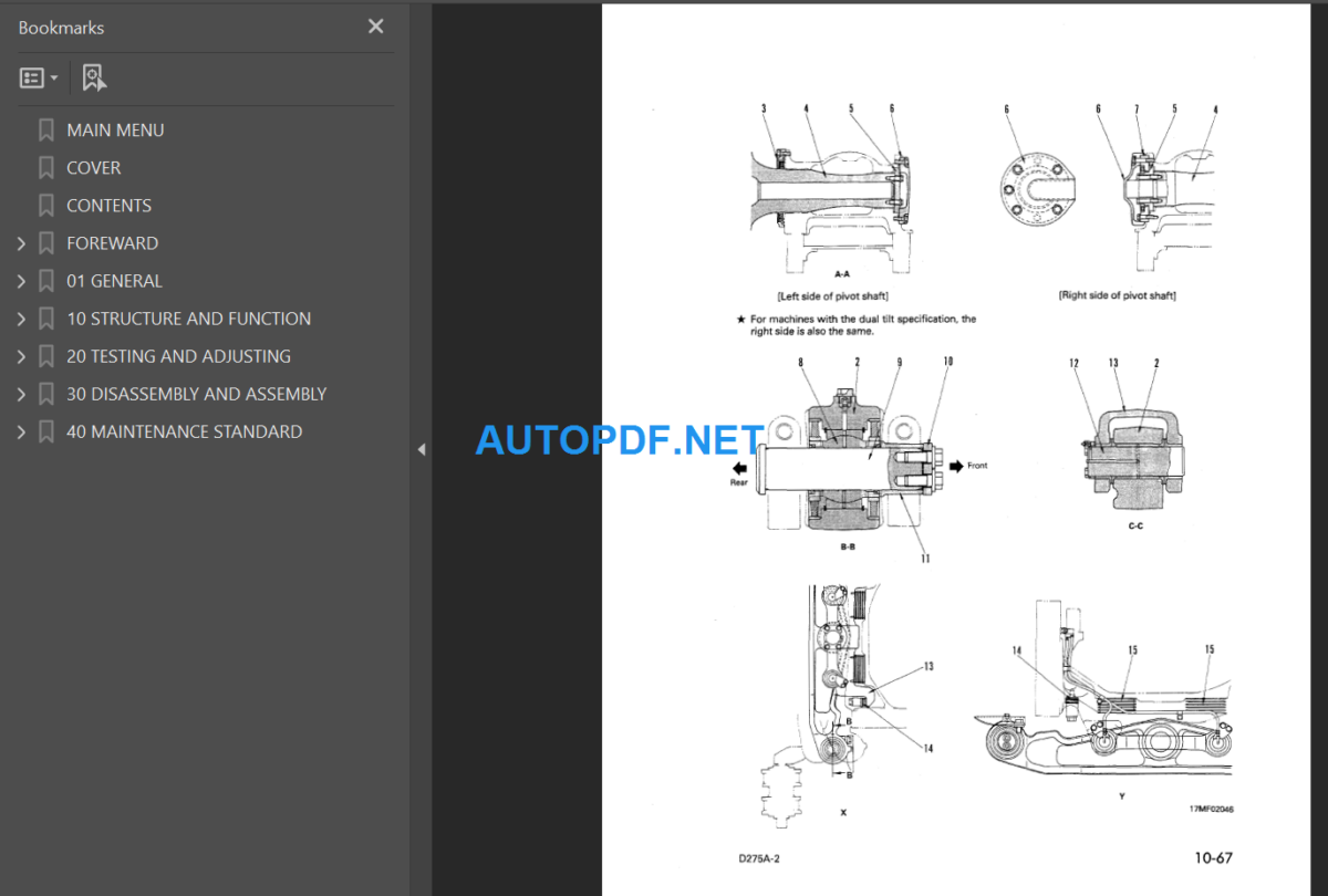 D275A-2 Shop Manual