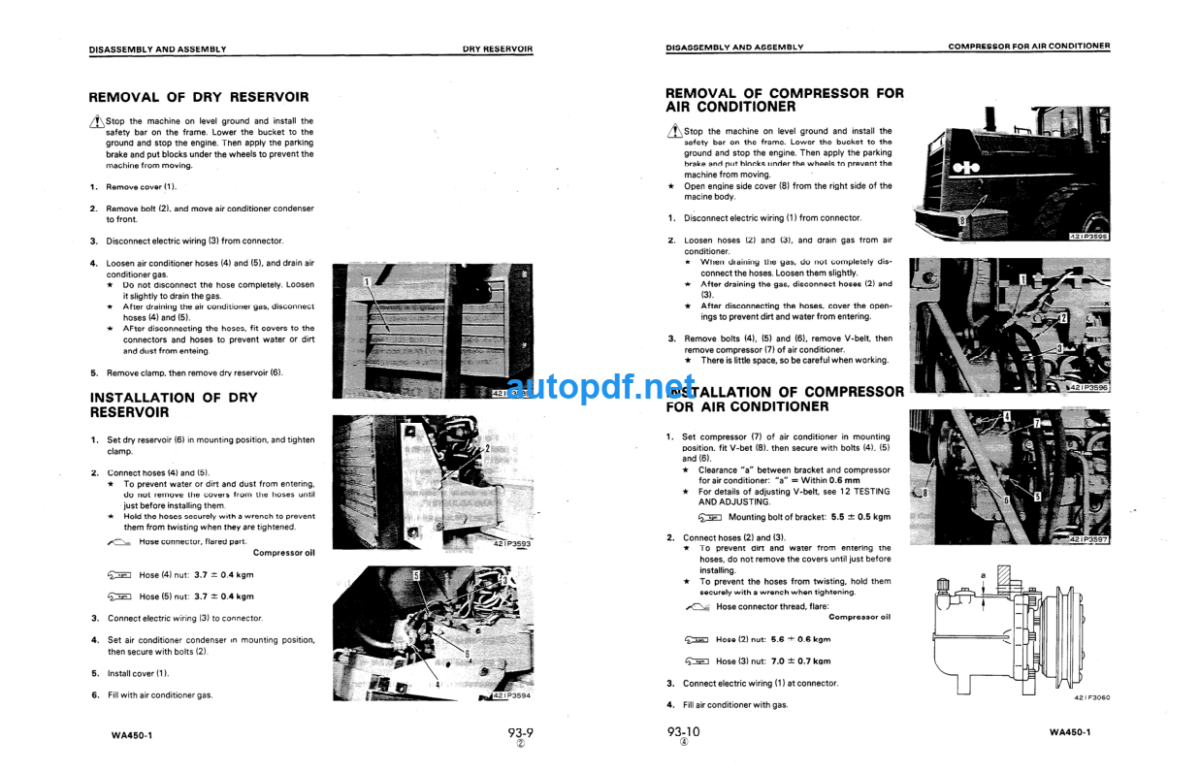 WA450-1 Shop Manual