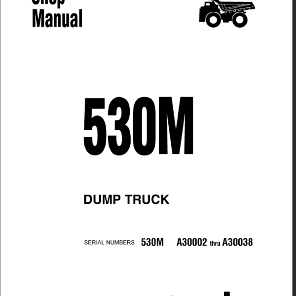Komatsu 530M Shop Manual