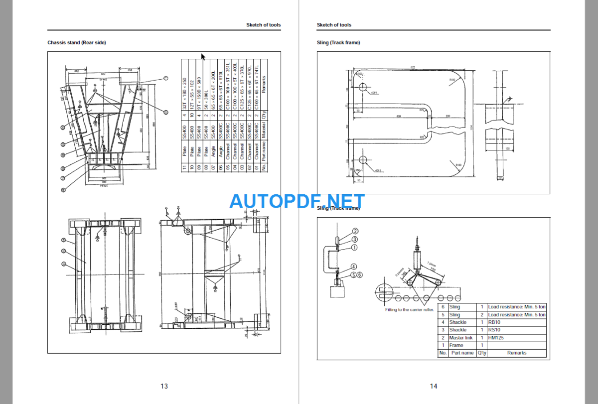 D275AX-5E0 Field Assembly Instruction (40001 and up)