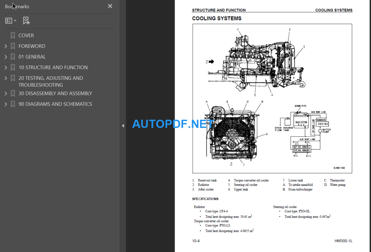 Komatsu HM300-1L Shop Manual