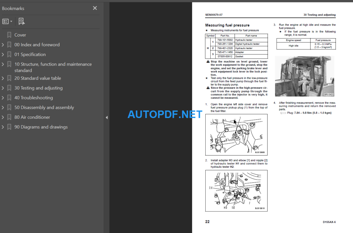 D155AX-6 Shop Manual