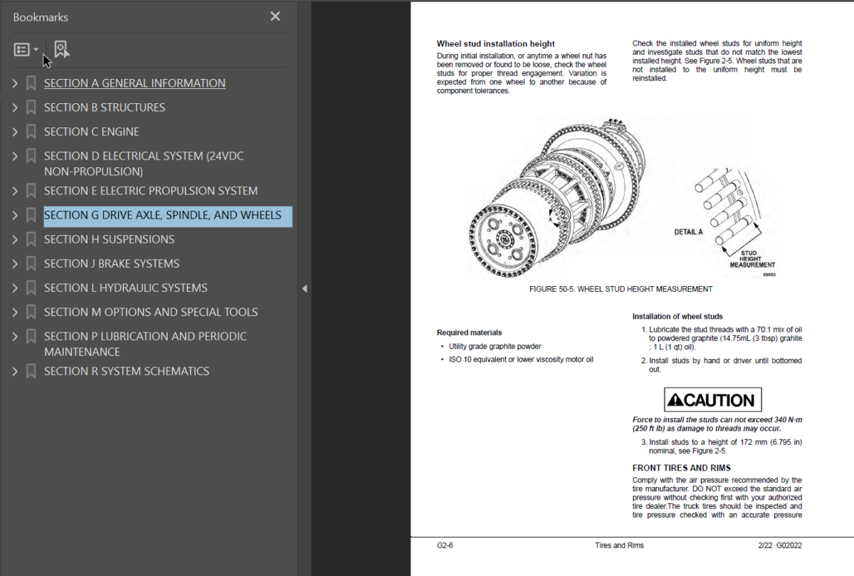 Komatsu 830E-1AC (A40851 – A40938 A40995) Shop Manual