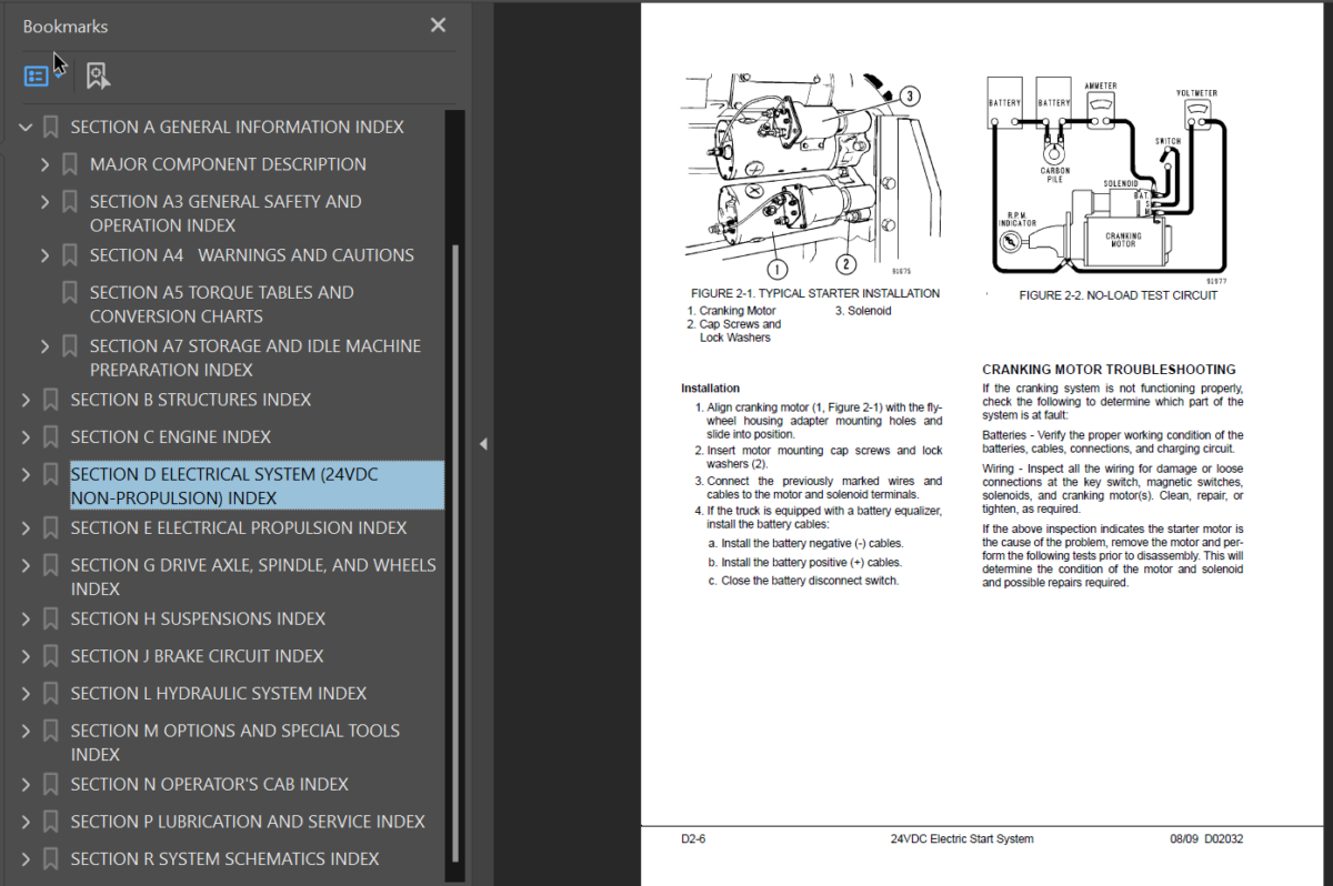 Komatsu 730E (SERIAL NUMBERS N10561 and up) Shop Manual