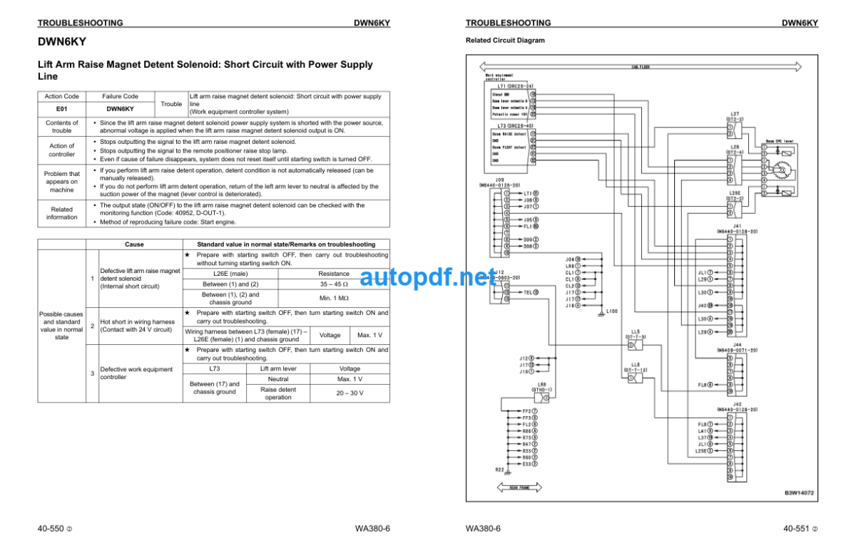 WA380-6 A53001 and up Shop Manual