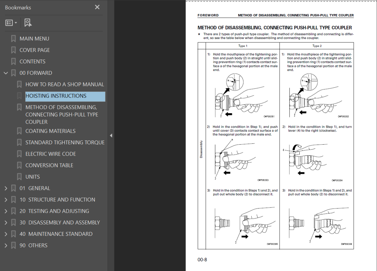 Komatsu D375A-3 Shop Manual