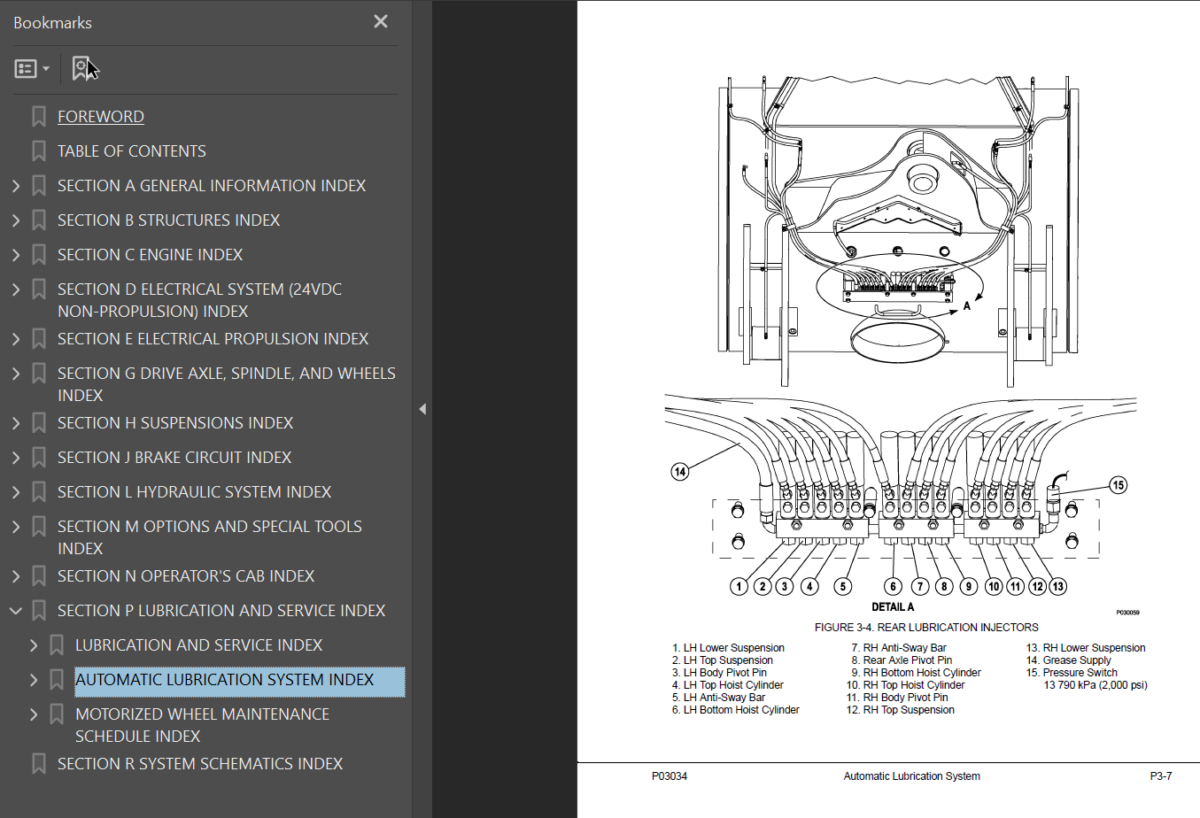 Komatsu 730E (A30581 - A30602 & A30604 - A30609) Shop Manual