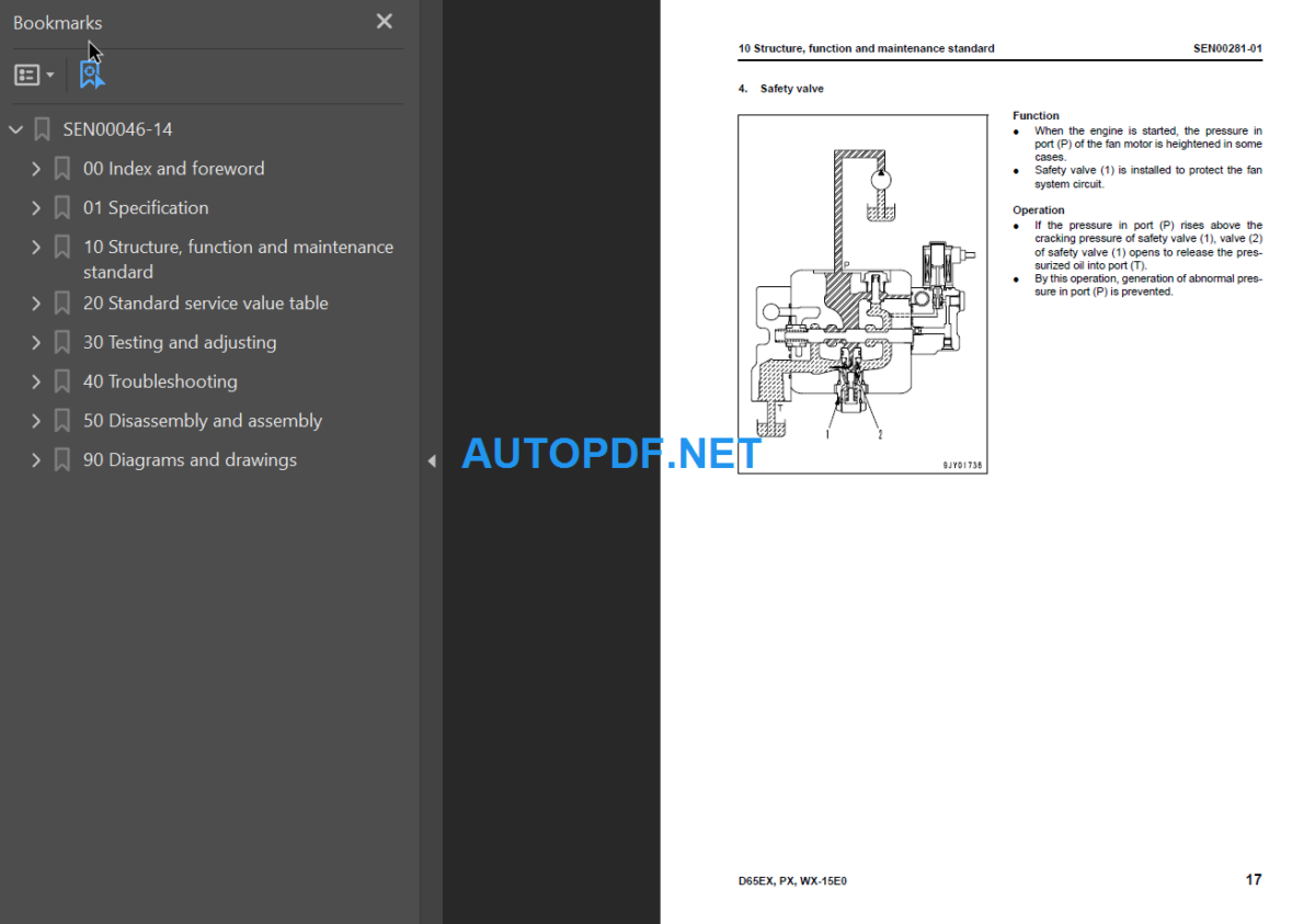 D65EX-15E0 D65PX-15E0 D65WX-15E0 Shop Manual