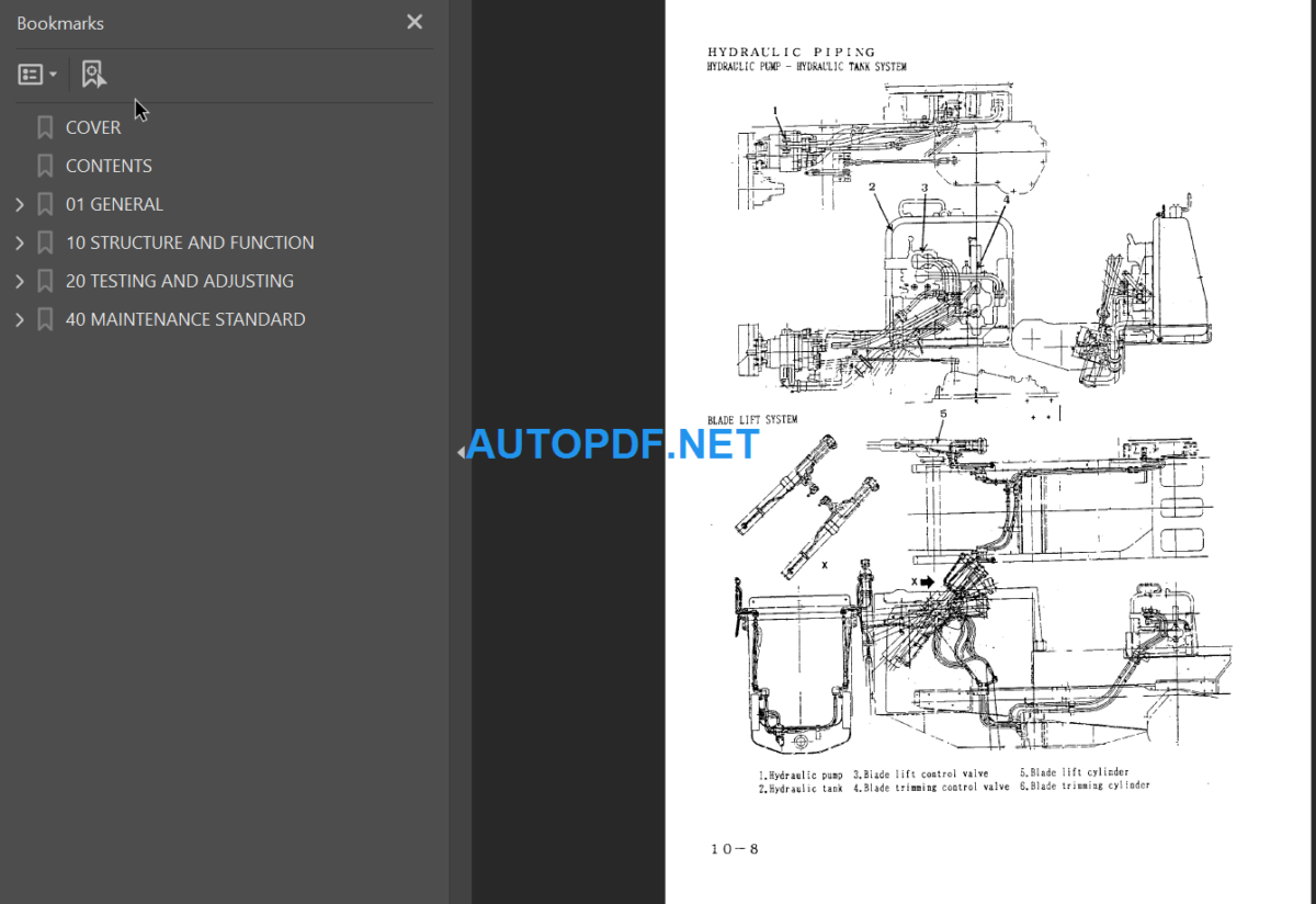 D85A-21 Shop Manual (36090 and up)