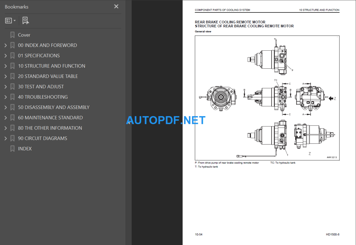 HD1500-8 Shop Manual