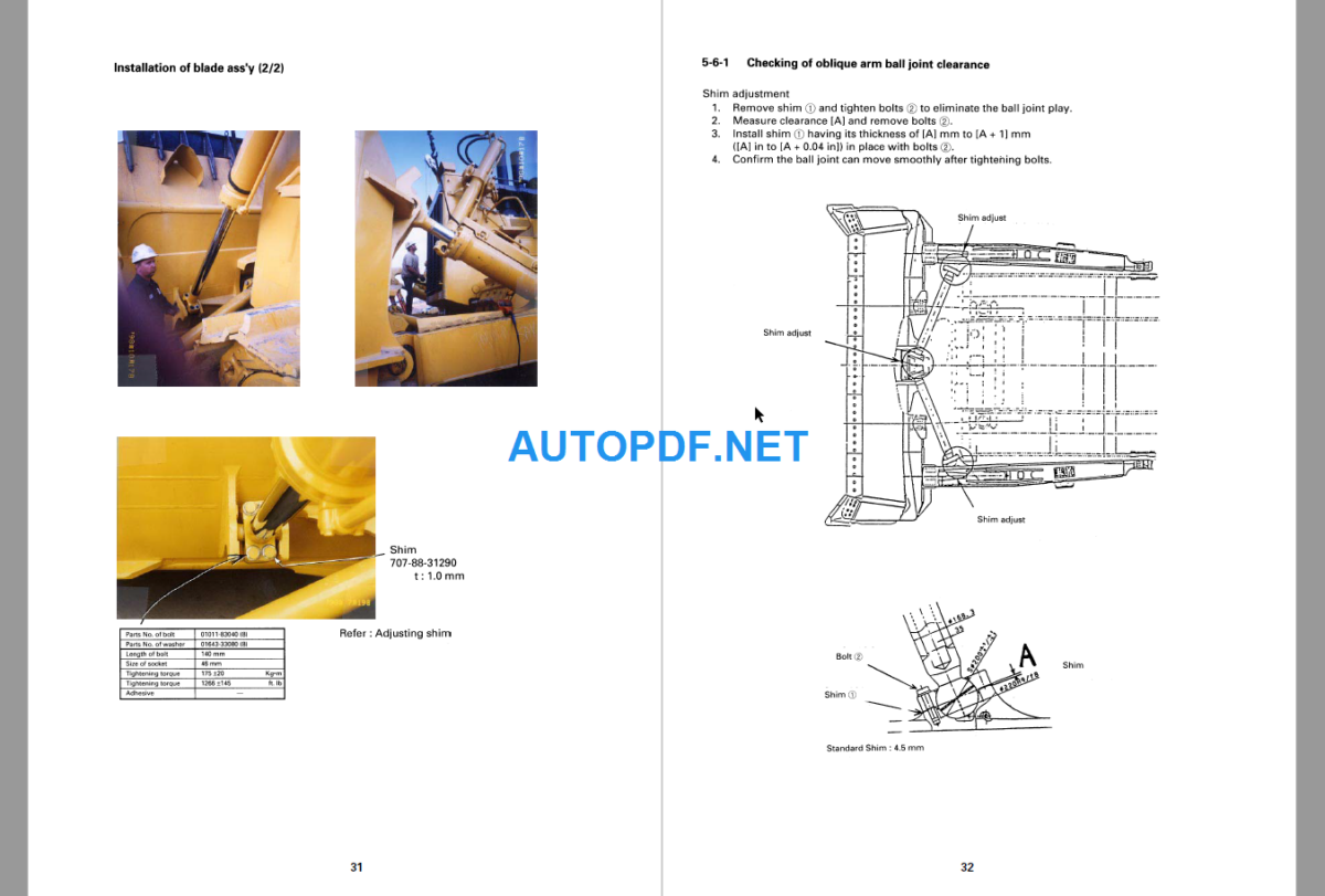 D475A-3 Field Assembly Instruction