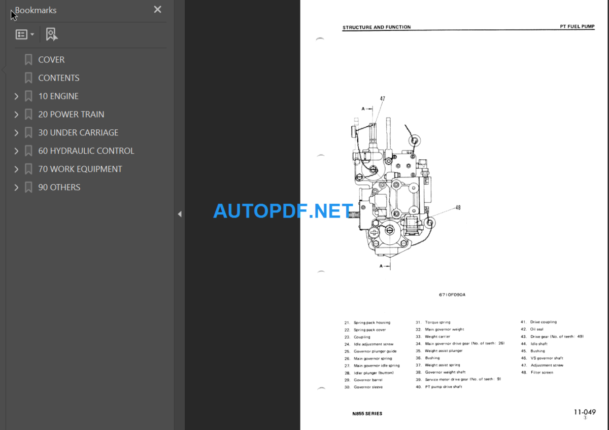 D80A E P-18 D85A E P-18 Shop Manual