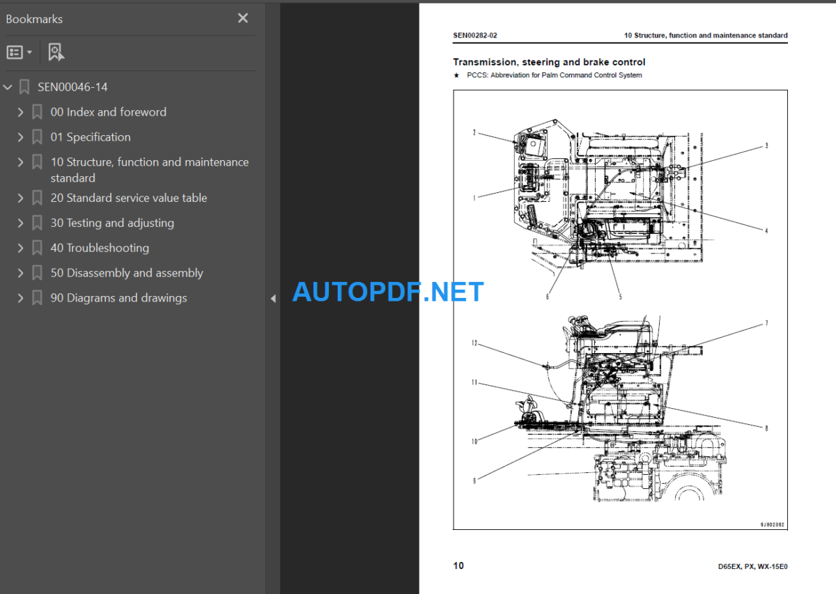 D65EX-15E0 D65PX-15E0 D65WX-15E0 Shop Manual