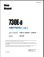 730E-8 Shop Manual