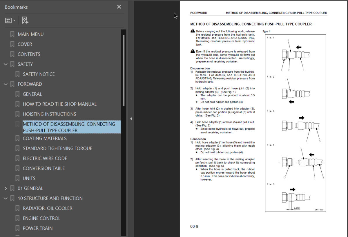 Komatsu D41E P-6 Shop Manual