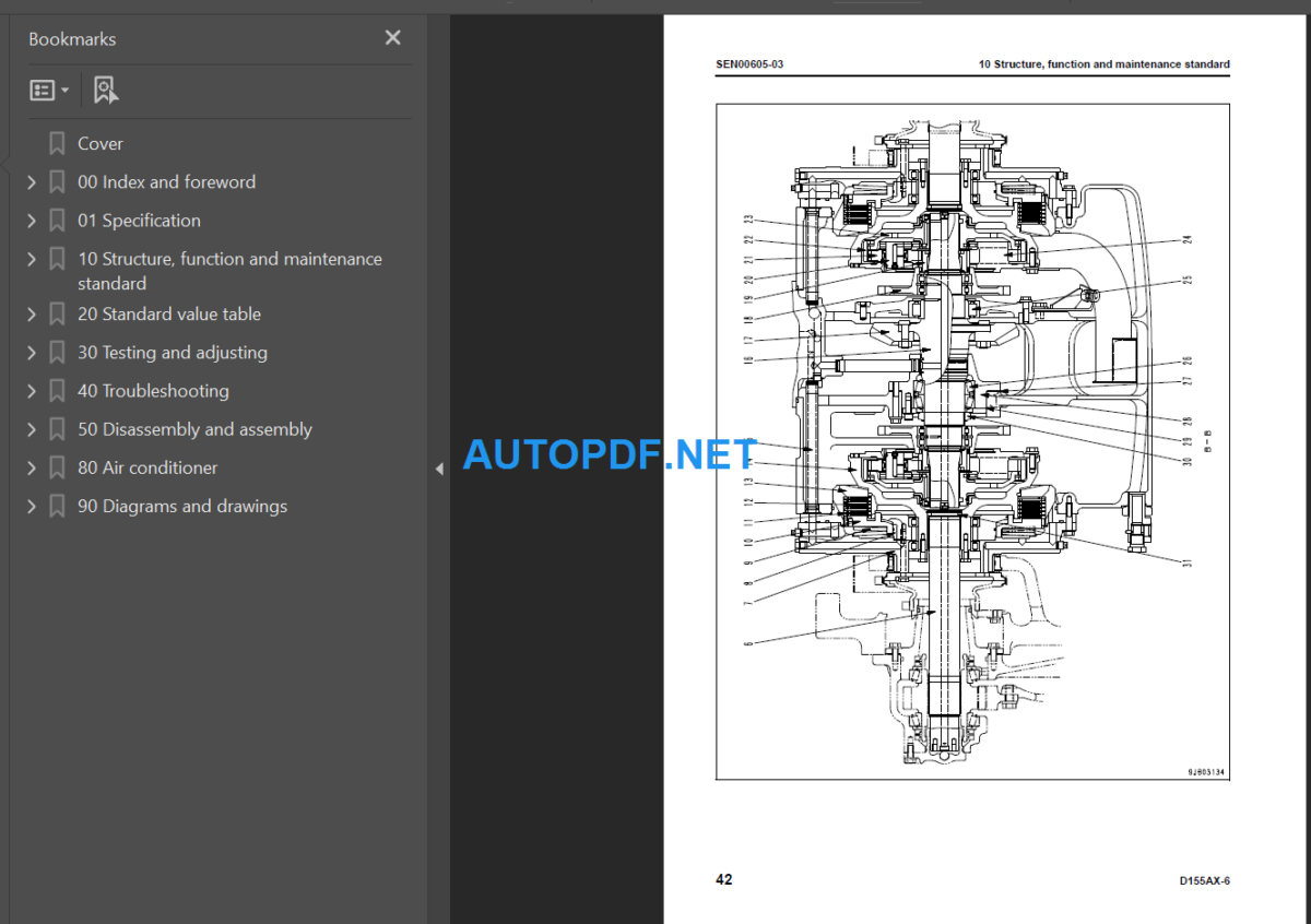 D155AX-6 Shop Manual (80001 and up)