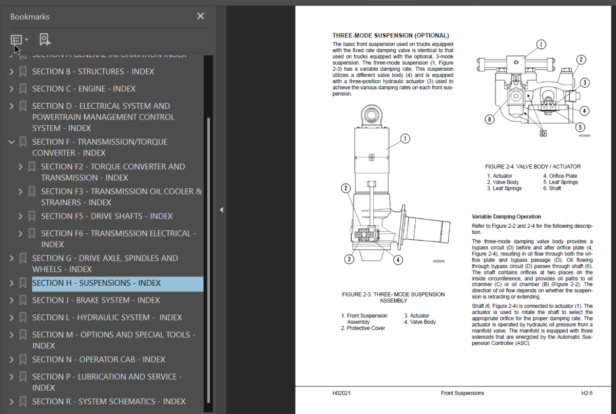 Komatsu HD1500-5 (A30079 & UP) Shop Manual