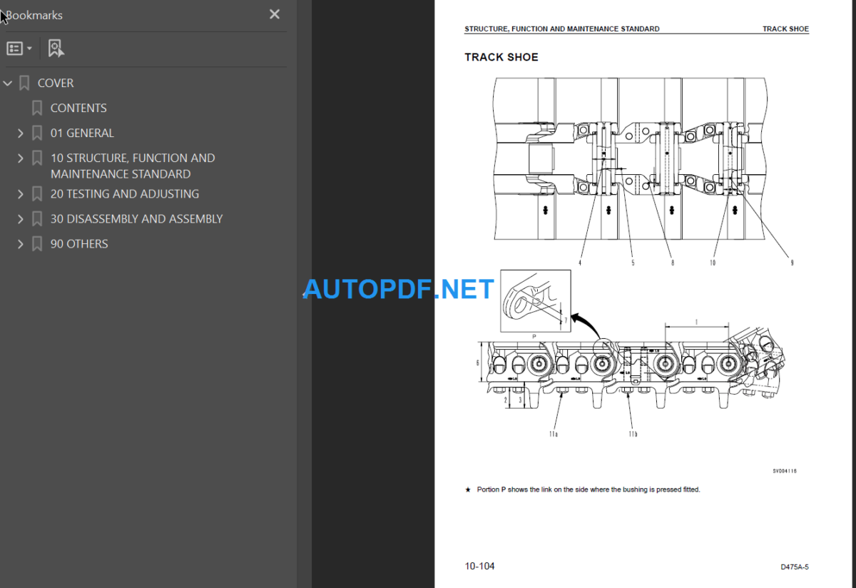 D475A-5 Shop Manual (20001 and up)