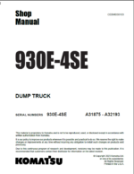 Komatsu 930E-4SE Shop Manual