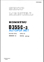 D355C-3 Shop Manual (5416 and up)