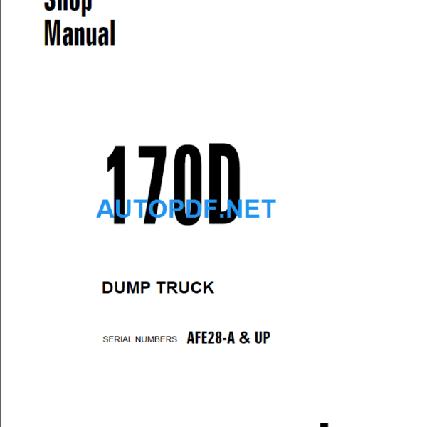 170D Shop Manual