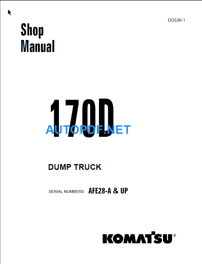 170D Shop Manual