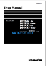 D61EXi-24 D61EXi-24E0 D61PXi-24 D61PXi-24E0 Shop Manual